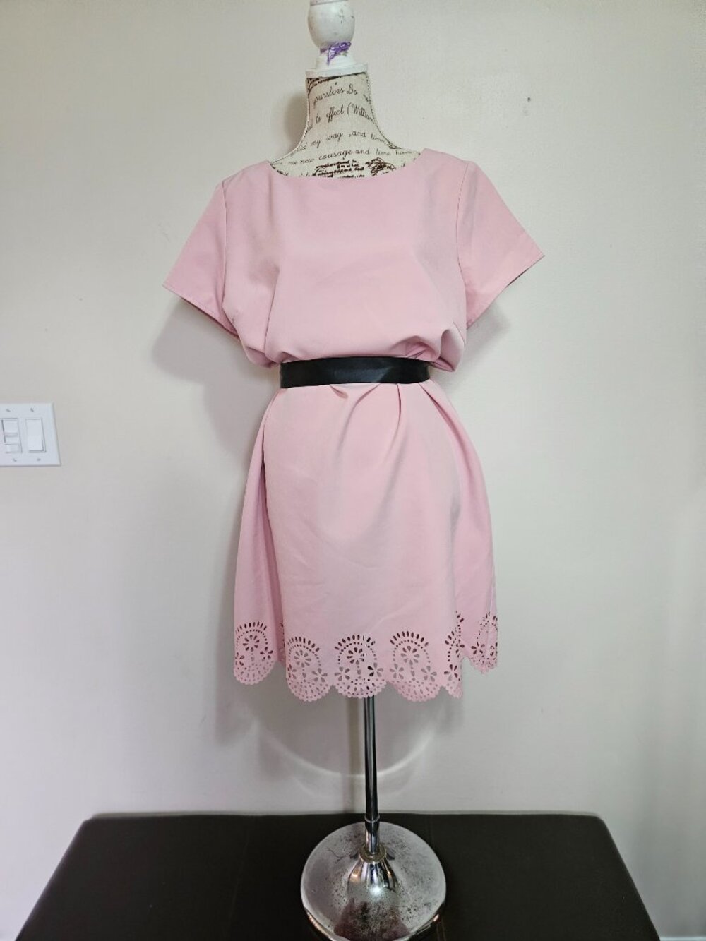 Scalloped Sheath Dress